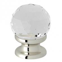 Rohl A1479CPN - Rohl Country Bath Single Crystal Pull Knob