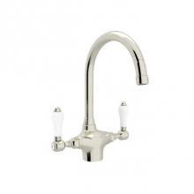 Rohl A1676LPPN-2 - Rohl Country Kitchen Single Hole Faucet