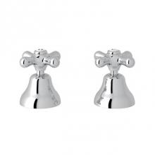 Rohl A2711XMAPC - Rohl Country Bath Verona Pair Of 1/2'' Hot And Cold Sidevalves Only