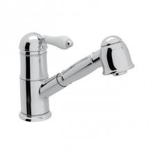 Rohl A3410LPAPC-2 - Rohl Country Kitchen Traditional Single Lever Single Hole Pullout Kitchen Faucet
