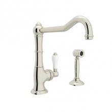 Rohl A3650/11LPWSPN-2 - Rohl Country Kitchen Cinquanta Single Hole Faucet