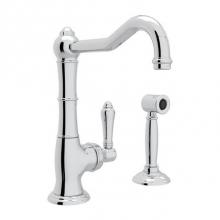 Rohl A3650/6.5LMWSAPC-2 - Acqui® Bar/Food Prep Kitchen Faucet With Side Spray