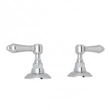 Rohl A7422LMAPC - Rohl Country Bath Pair Of 3/4'' Hot And Cold Sidevalves Only
