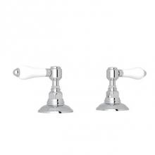 Rohl A7422LPAPC - Rohl Country Bath Pair Of 3/4'' Hot And Cold Sidevalves Only