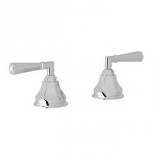 Rohl A7922LMAPC - Rohl Palladian Pair Of 3/4'' Hot And Cold Sidevalves Only