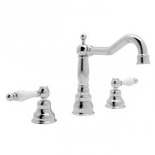 Rohl AC107OP-APC-2 - Arcana™ Widespread Lavatory Faucet With Column Spout