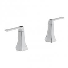 Rohl BE120L-APC - Rohl Bellia Bath Pair Of 1/2'' Hot And Cold Sidevalves Only In Polished Chrome With Meta