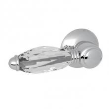 Rohl C7950LCAPC - Rohl Country Bath Universal Fit Crystal Toilet Tank Flush Handle
