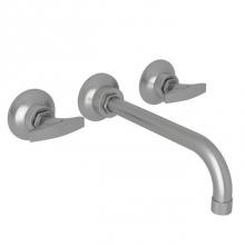 Rohl MB2037DMPWTO - Rohl Michael Berman Graceline Trim Set Only With No Rough Valve Body To Wall Mounted Three Hole Tu