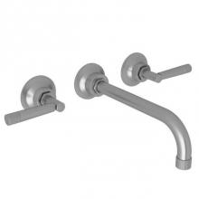 Rohl MB2037LMPWTO - Rohl Michael Berman Graceline Trim Set Only With No Rough Valve Body To Wall Mounted Three Hole Tu