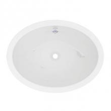 Rohl SB2015WH - Shaker™ 20'' x 15'' Oval Undermount Or Drop-In Lavatory Sink
