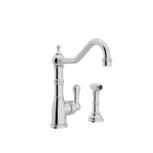 Rohl U.4746APC-2 - Edwardian™ Kitchen Faucet With Side Spray