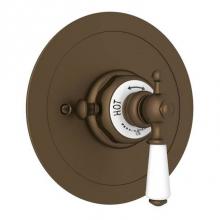Rohl U.5565L-EB/TO - Edwardian™ 3/4'' Round Thermostatic Trim Without Volume Control