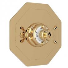 Rohl U.5586X-ULB/TO - Edwardian™ 3/4'' Octagonal Thermostatic Trim Without Volume Control