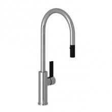 Rohl TR55D1LBAPC - Tuario™ Pull-Down Kitchen Faucet With C-Spout