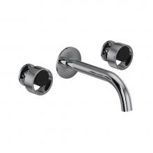 Rohl EC08W3IWPCB - Eclissi™ Wall Mount Lavatory Faucet Trim With C-Spout
