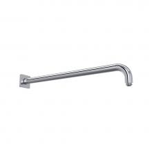 Rohl 200227SAAPC - 20'' Reach Wall Mount Shower Arm With Square Escutcheon