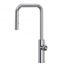 Rohl EC56D1APC - Eclissi™ Pull-Down Kitchen Faucet With U-Spout - Less Handle