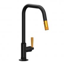 Rohl MB7956LMMBG - Graceline® Pull-Down Kitchen Faucet With U-Spout