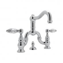 Rohl A1419LCAPC-2 - Acqui® Bridge Lavatory Faucet