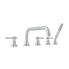 Rohl A3314ILAPC - Campo™ 5-Hole Deck Mount Tub Filler