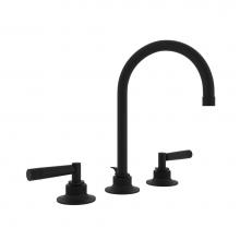 Rohl MB2019LMMB-2 - Graceline® Widespread Lavatory Faucet With C-Spout