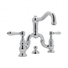 Rohl A1419LMAPC-2 - Acqui® Bridge Lavatory Faucet