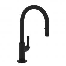 Rohl MB7930SLMMB-2 - Graceline® Pull-Down Bar/Food Prep Kitchen Faucet With C-Spout