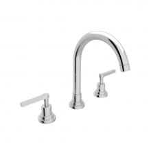Rohl A2208LMAPC-2 - Lombardia® Widespread Lavatory Faucet With C-Spout