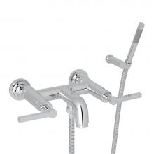 Rohl A2202LMAPC - Lombardia® Exposed Wall Mount Tub Filler