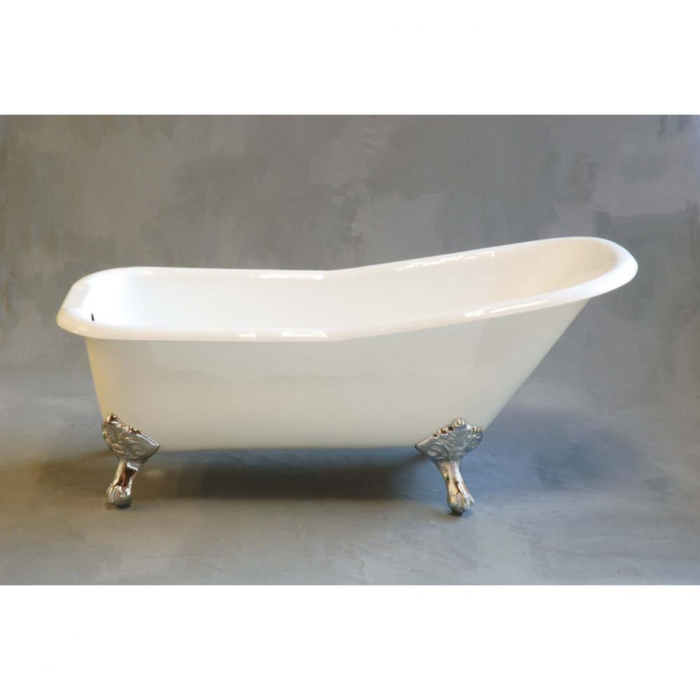 P0705 The Tahoe 5 1/2apos;apos; Cast Iron Slipper Tub On Legs Without Faucet
