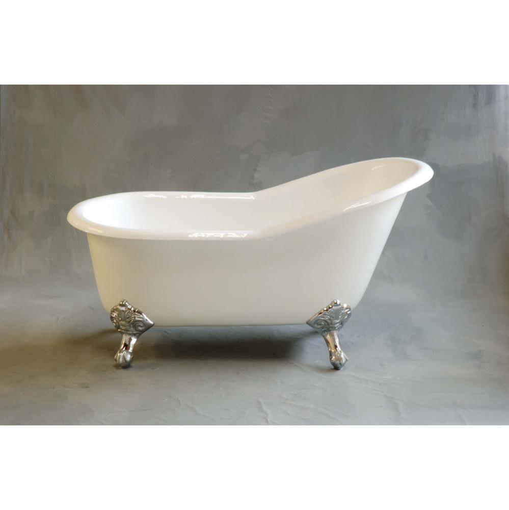 P0762 The Lucerne 5apos;apos; Cast Iron Slipper Tub On Legs Without Faucet