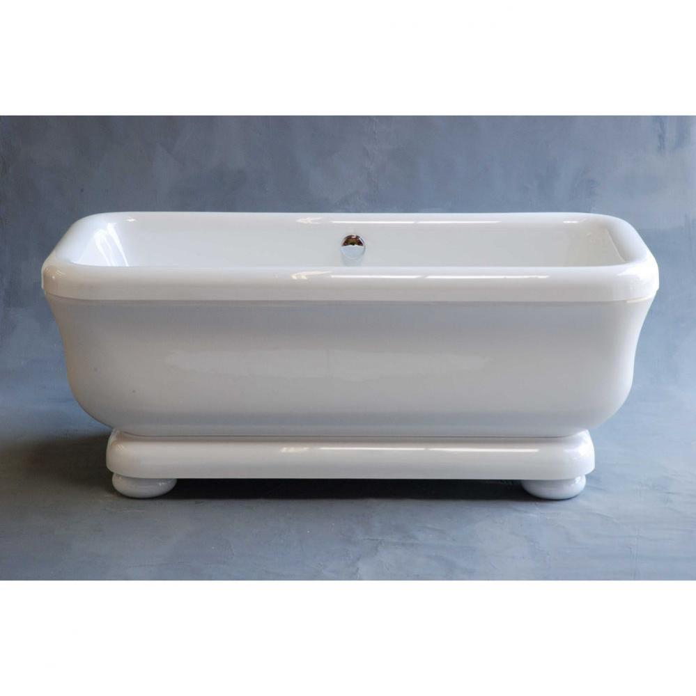 P0879 The Windemere 70apos;apos; Acrylic Tub With Pedestal On
