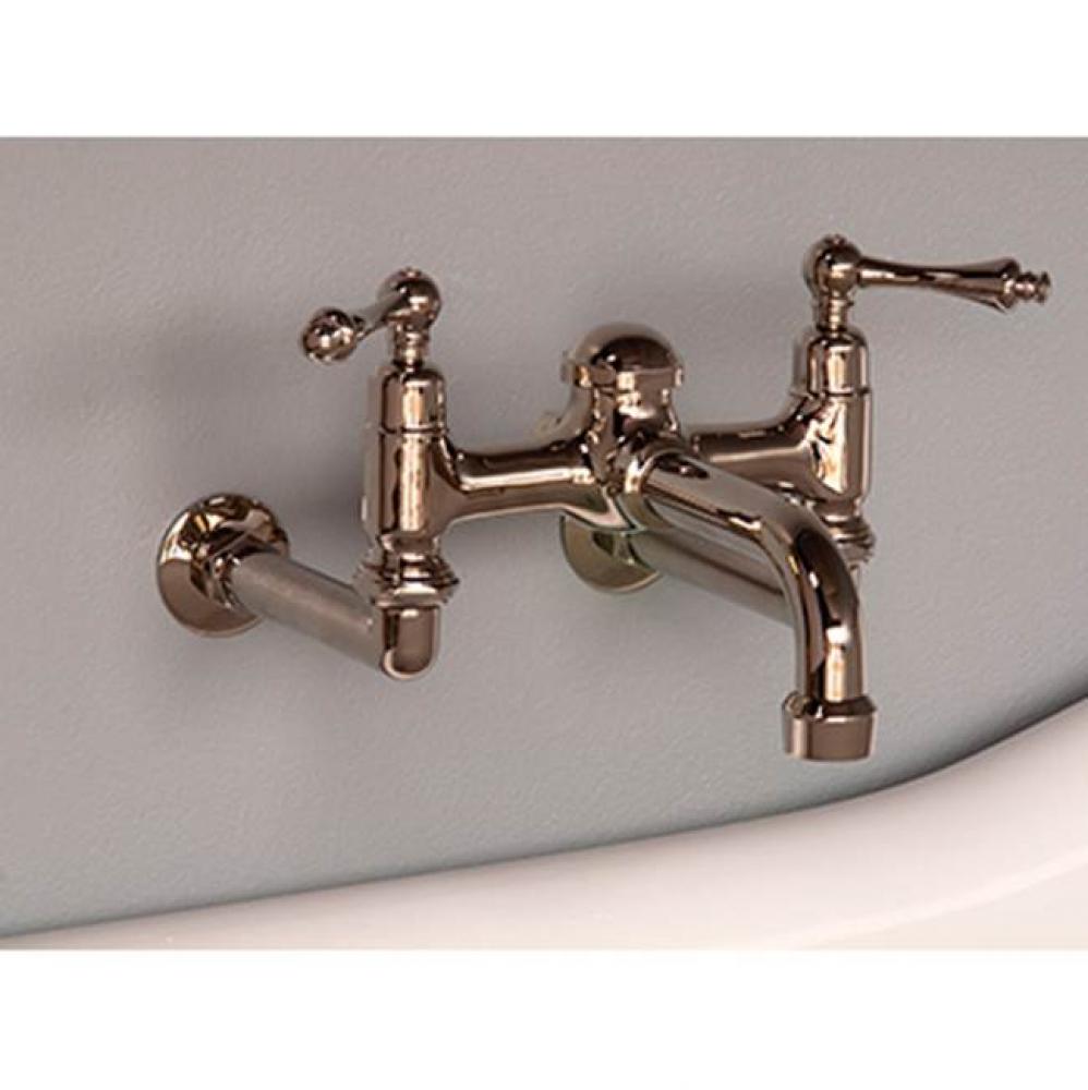 Wall Mount Tub Faucets Chrome Wall Mount Faucet W/Lever