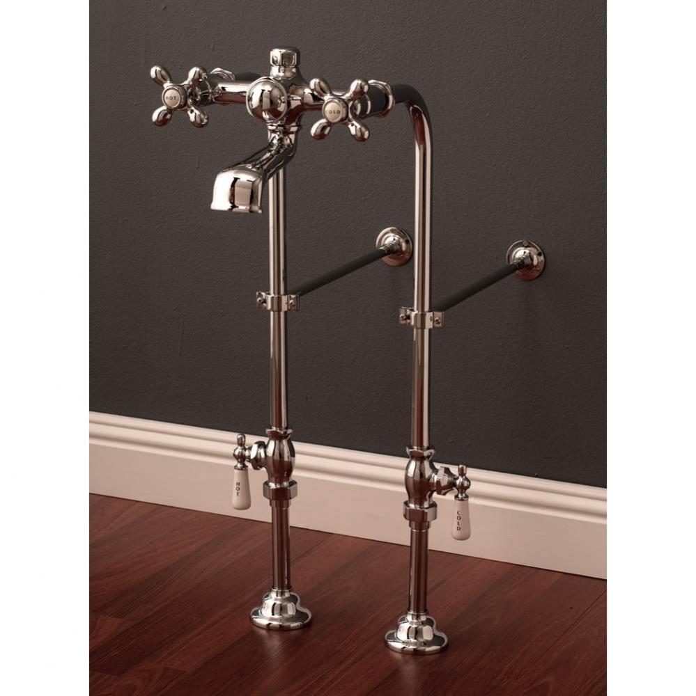 Faucet And Over The Rim Supply Set