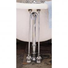Sign Of The Crab P0635XC - Chrome Left And Right Leg Tub Supply