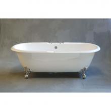 Sign Of The Crab P0765 - P0765 The Cloud 5 1/2apos;apos; Cast Iron Dual Tub On Legs With