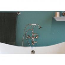 Sign Of The Crab P0894C - Chrome Wall Mount Thermostatic Faucet With Hand Held