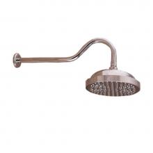 Sign Of The Crab P0897C - Chrome 8apos;apos; Shower Head W/15apos;apos; Shower Arm &amp;