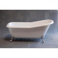 Sign Of The Crab P0951 - P0951 The Folsom 5 1/2'' Acrylic Slipper Tub On Legs With 7'' Center To
