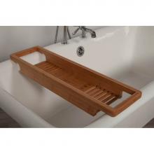 Sign Of The Crab P1182 - Bamboo Tub Shelf, Overall Dimension 29 1/2'' X 8'' X 3'', Inside