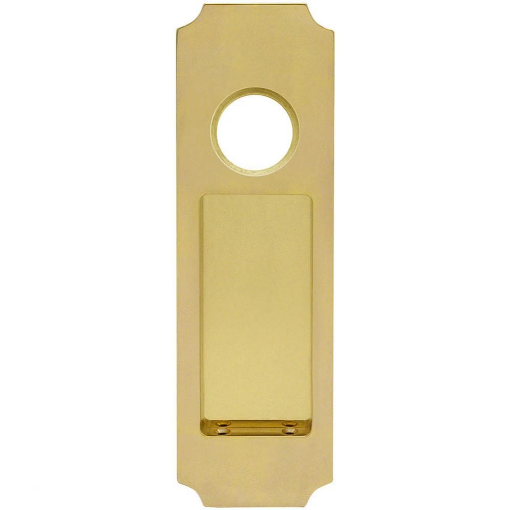 PD Series Pocket Door Pull 3203 Entry w/Cyl Hole US3