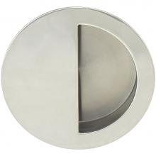 Inox FHIX02-32 - Round Pocket/Cup Pull w/Semi-circular Opening, US32