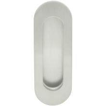 Inox FHIX04-32D - Oblong Pocket/Cup Pull w/Oblong Opening, US32D