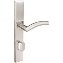 Inox MU104MA55-VH-32D-RH - MU Multipoint 104 Brussels US Entry Lever High US32D RH