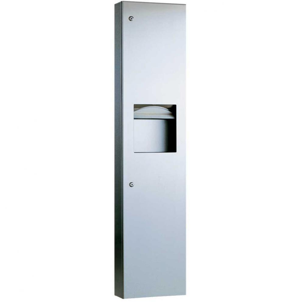 Trimline Paper Towel Dispenser/Waste Receptacle