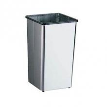 Bobrick 2260 - Waste Receptacle With Open Top, 13-Gallon