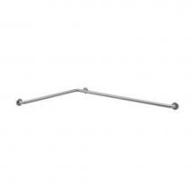 Bobrick 5897.99 - 1-1/4'' Diameter Two-Wall Toilet Grab Bar, Peened