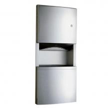 Bobrick 4369 - Recessed Paper Towel Dispenser/Waste Receptacle