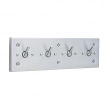 Bobrick 985 - Vandal-Resistant Clothes Hook Strip